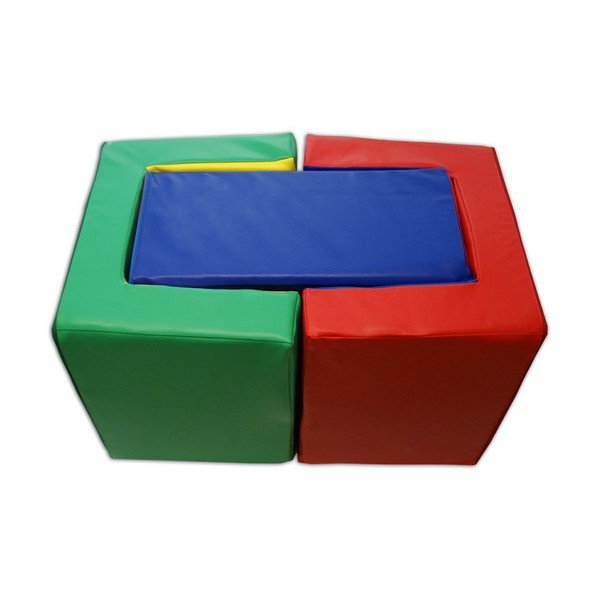 Molitanová fotelka kocka Betka, 50 cm