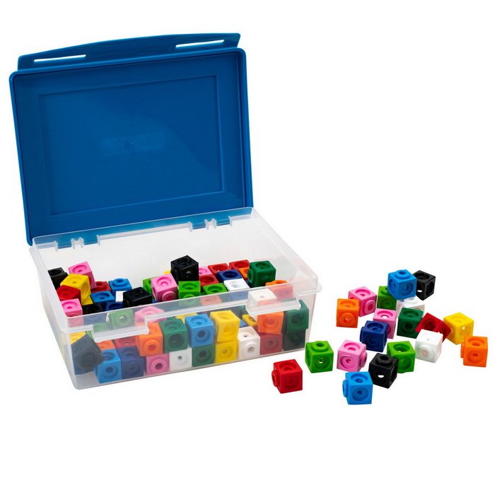 Školská matematická sada Multikocky 1.7 cm, 100 ks
