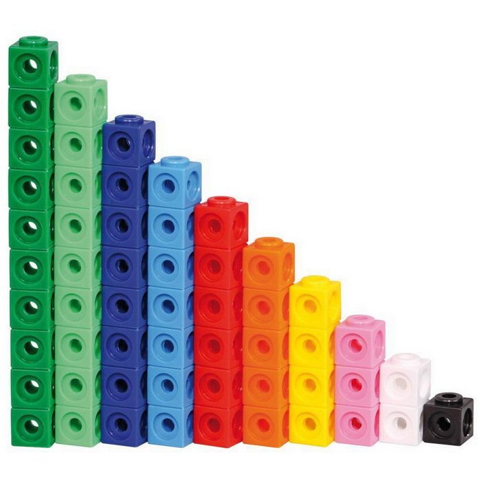 Školská matematická sada Multikocky 1.7 cm, 100 ks