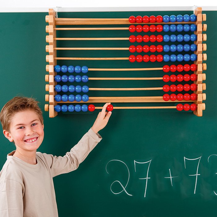 Veľké demonštračné počítadlo do 100, 72 cm