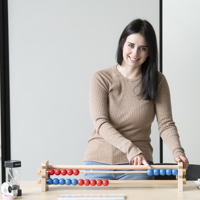 Veľké demonštračné počítadlo do 20, 75 cm