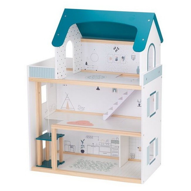 2 Kids Toys Domček pre bábiky Barbora s vybavením