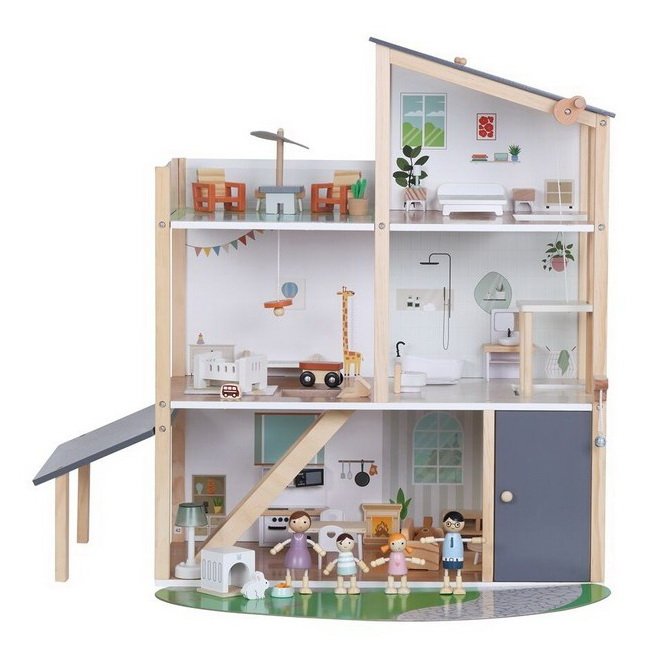 2 Kids Toys Domček pre bábiky Katka s vybavením