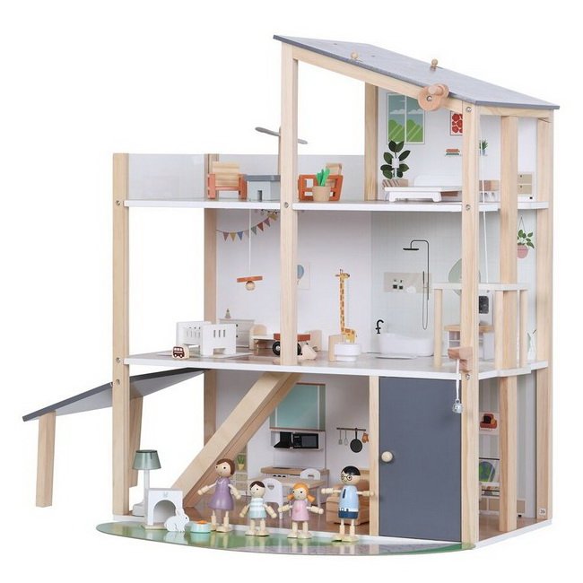 2 Kids Toys Domček pre bábiky Katka s vybavením