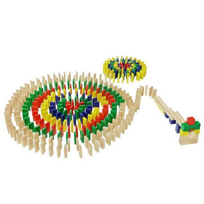 2 Kids Toys Drevená dominová dráha, 400 ks