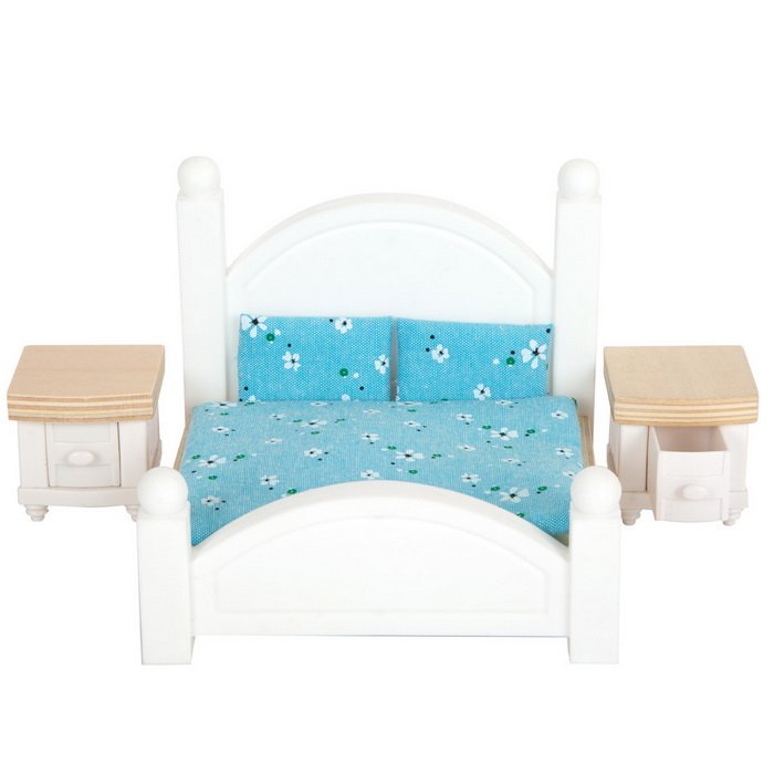 Small Foot Domček pre bábiky s príslušenstvom Mestská vila, 76 cm