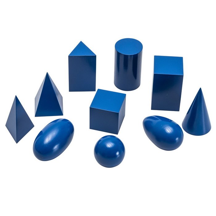 Betzold Drevené geometrické telesá, 10 ks