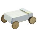 Eduplay Kolieska z prírodného dreva, 1 kg