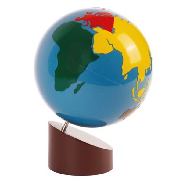 Eduplay Montessori Glóbus Kontinenty, Ø 16,5 cm