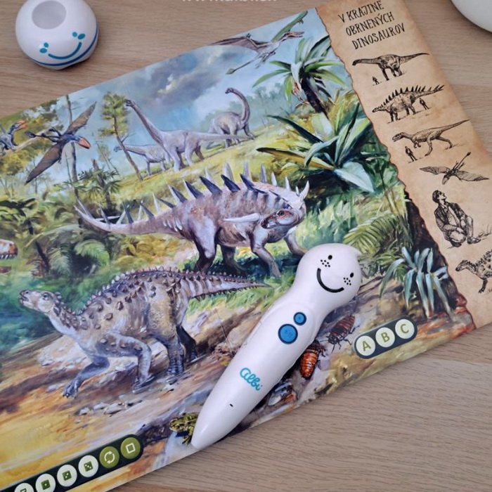 Kúzelné čítanie - Dinosaury s elektronickou ceruzkou Albi