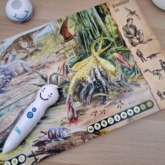 Kúzelné čítanie - Dinosaury s elektronickou ceruzkou Albi