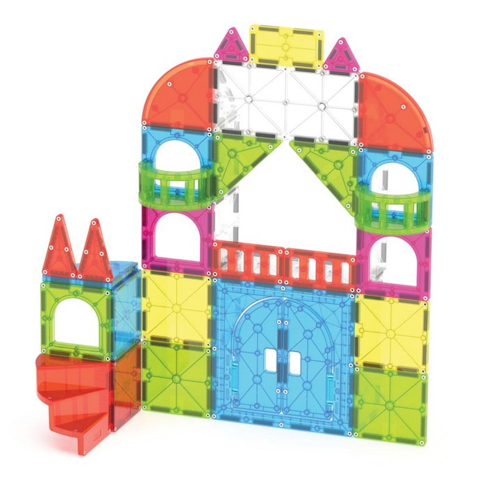 MagnaTiles Školská magnetická stavebnica City Center, 110 dielov