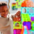 MagnaTiles Školská magnetická stavebnica City Center, 110 dielov