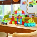 MagnaTiles Školská magnetická stavebnica City Center, 110 dielov