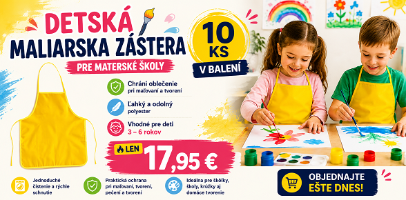 Detská maliarska zástera
