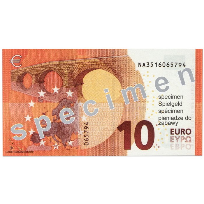 Betzold Veľká sada euro bankoviek, 130 ks