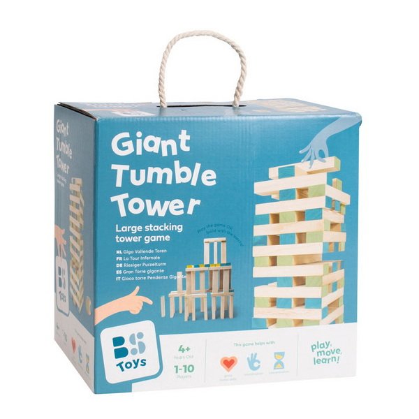 BS Toys Mega veža Jenga, 60 dielikov