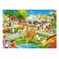 Castorland Puzzle Návšteva ZOO, 60 dielikov