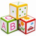 Eduplay Hracie kocky s vreckami, 4 ks