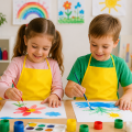 Eduplay Ochranná zástera pre deti, 10 ks