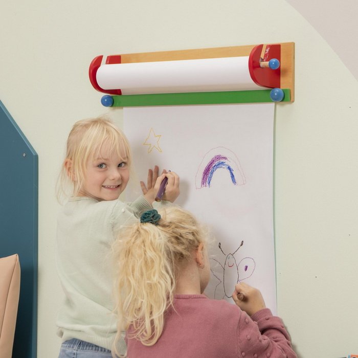 Betzold Drevený dávkovač papiera, 60 cm
