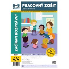 Začínam rozprávať - pracovný zošit 5-6 ročných (2024, 28. edícia)