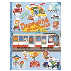 Zošit s nálepkami: Dopravné prostriedky
