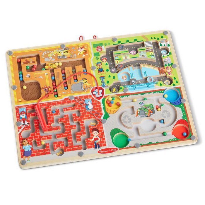 Melissa & Doug Magnetické bludisko Labková patrola, 4v1