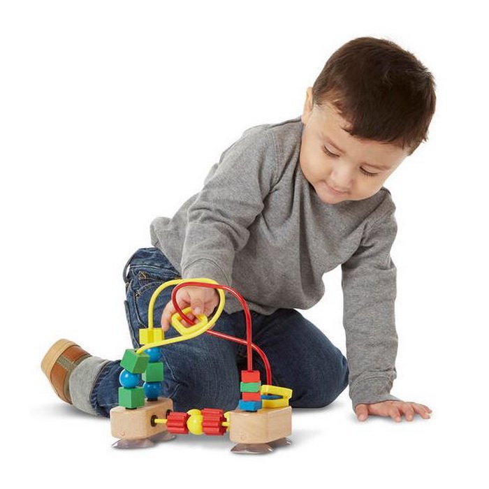 Melissa & Doug Motorické korálkové bludisko pre najmenších