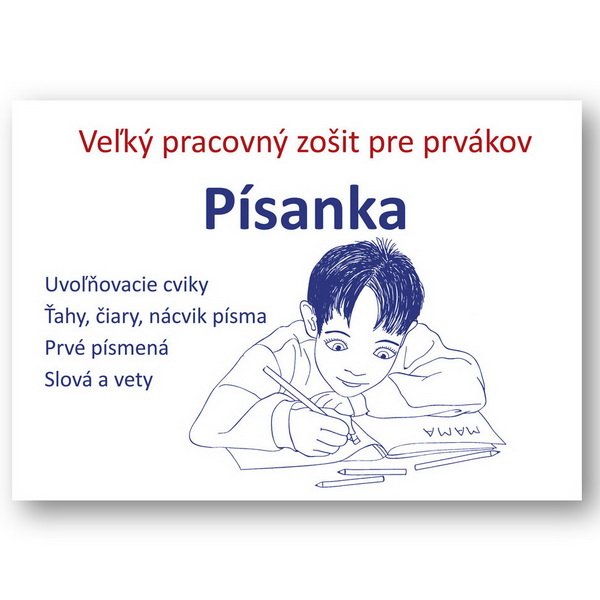Písanka Veľký pracovný zošit pre prvákov, 112 strán