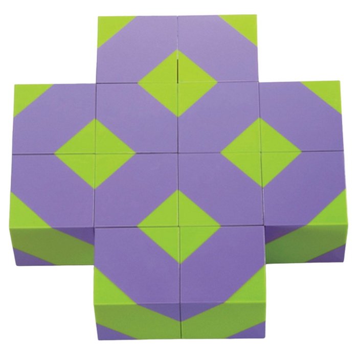 Weplay Geometrické kocky Diamanty, 16 ks
