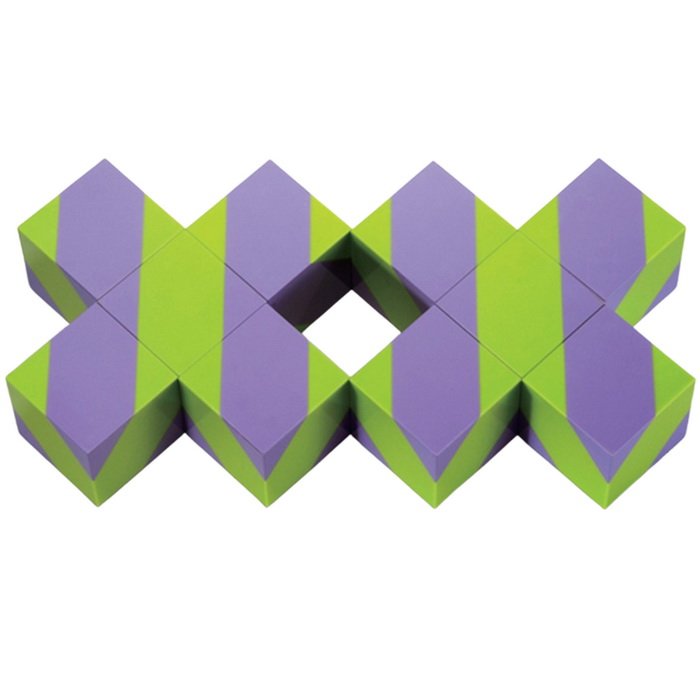 Weplay Geometrické kocky Diamanty, 16 ks
