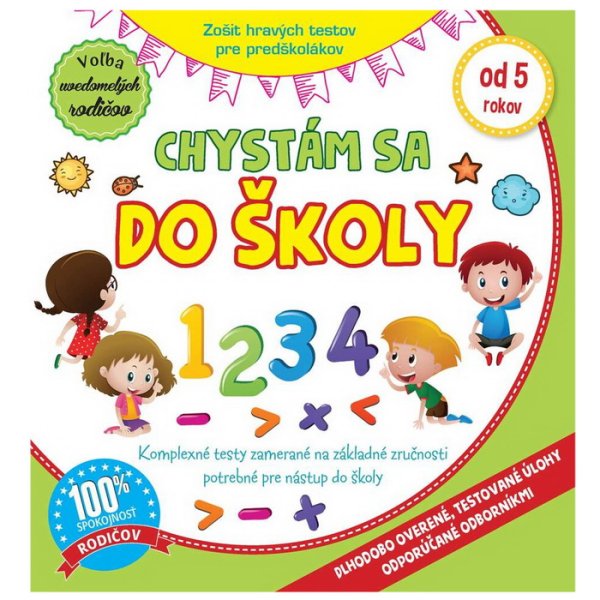 Chystám sa do školy - Zošit hravých testov pre predškolákov