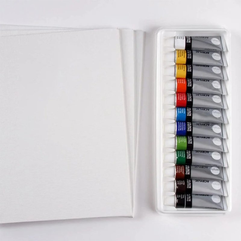 Daler-Rowney Akrylové farby Simply 12 ml, 12 ks