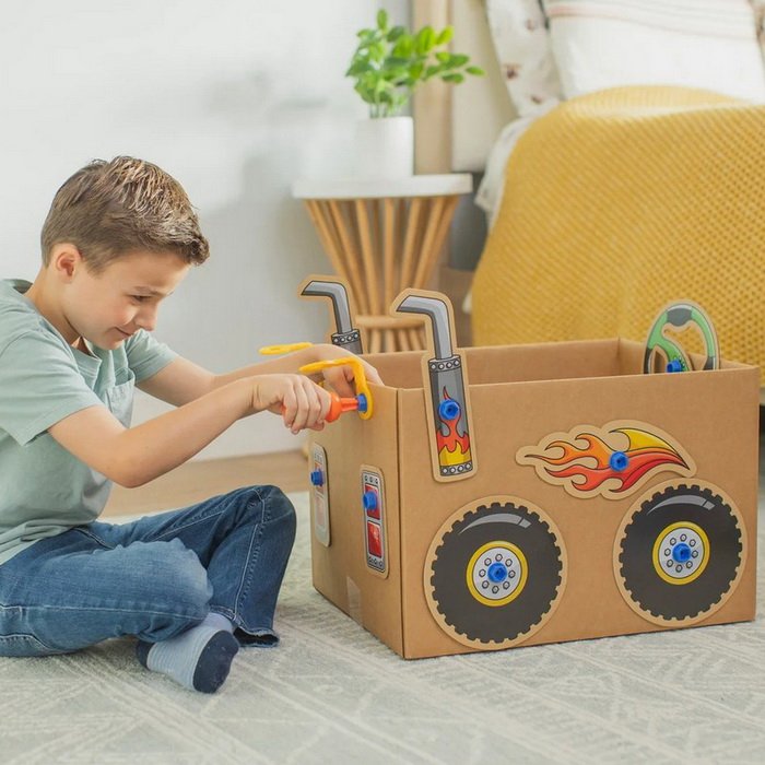 Educational Insights Kartónové vozidlá Boxineers