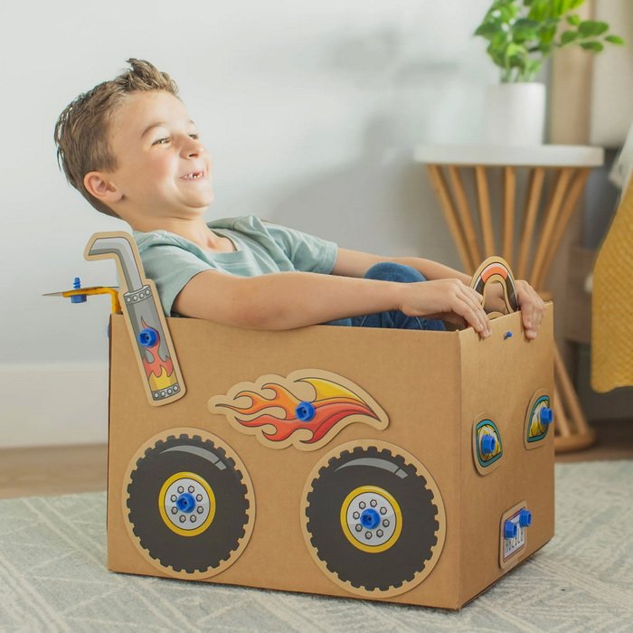 Educational Insights Kartónové vozidlá Boxineers