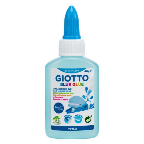 Giotto Modré lepidlo tekuté, 40 ml