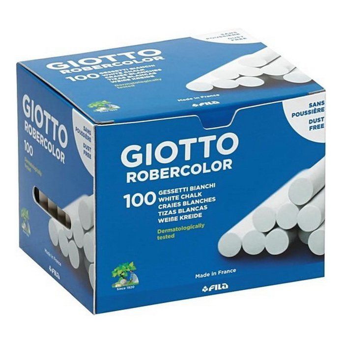 Giotto Robercolor bezprašné kriedy jednofarebné, 100 ks