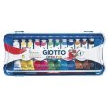 Giotto Temperové farby v tube 12 ks + štetec