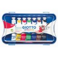 Giotto Temperové farby v tube 7 ks + štetec
