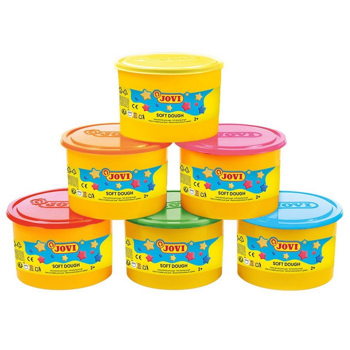 Školská modelína Blandiver Neon 6 x 460 g