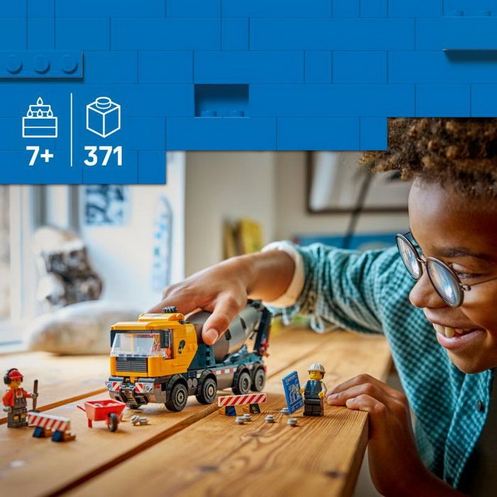 Lego City 60478 Domiešavač, 371 ks