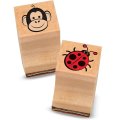 Melissa & Doug - Drevené pečiatky, 26 ks