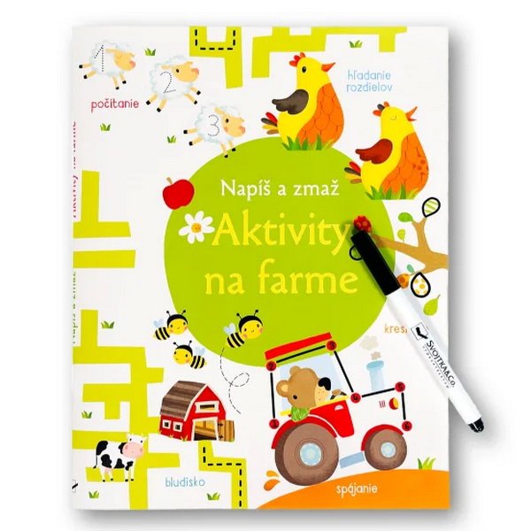 Napíš a zmaž - Aktivity na farme