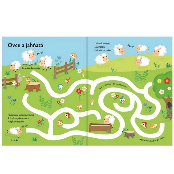 Napíš a zmaž - Aktivity na farme