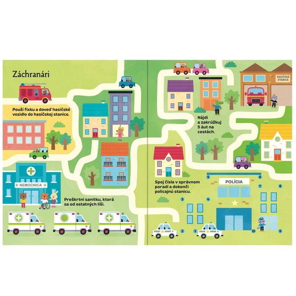 Napíš a zmaž - Aktivity s vozidlami
