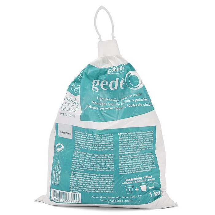 Pebeo Ľahká sadra biela, 1 kg