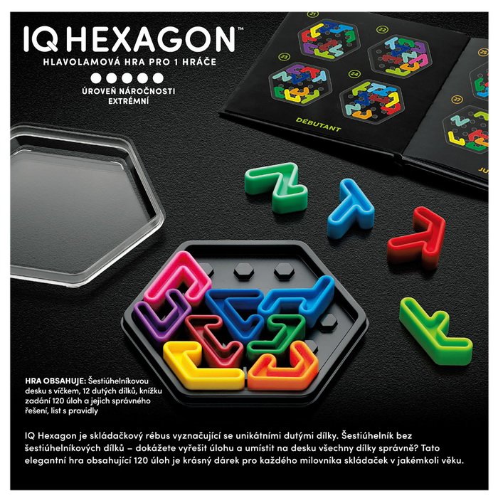 Smart Games IQ Deluxe Hexagon