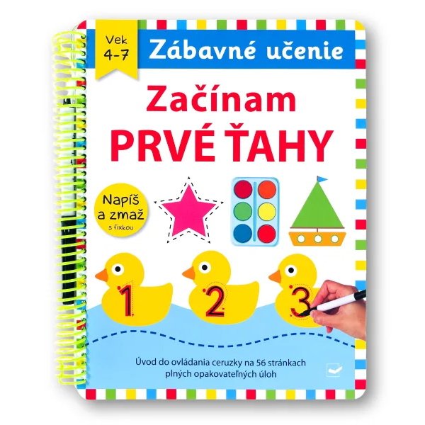 Začínam prvé ťahy so zmazateľnou fixkou, 56 strán