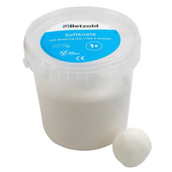 Betzold Mäkká modelína 1 kg, rôzne farby